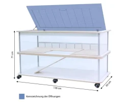 Skyline Nagerheim Cordoba 120 Wide View Set, ca. B130/H71/T65 cm