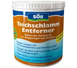 Söll Teichschlammentferner, Teichwasserpflege