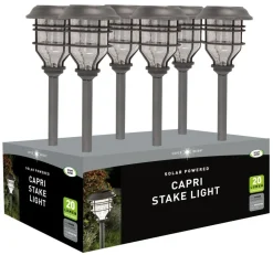 Smart Garden Pfahlleuchte Capri, ca. B14/H48,5/T14 cm