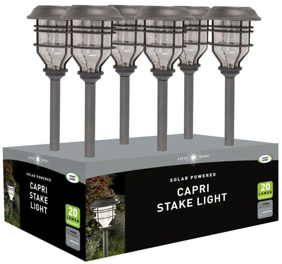 Smart Garden Pfahlleuchte Capri, ca. B14/H48,5/T14 cm