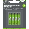 Smart Solar Akkubatterien AAA 600mAh, 4 Stk.