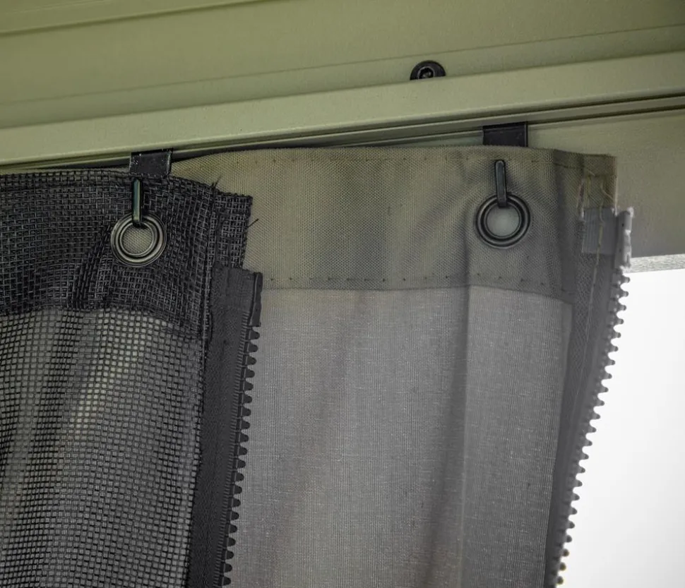 Sojag Outdoor-Pavillon Messina 1012, inkl. Moskitonetz champagner, ca. B363/H291,5/T298 cm