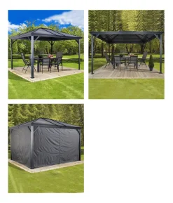 Sojag Pavillon Ventura 10x10, ca. B295,5/H260,5/T295,5 cm