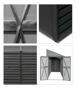 Spacemaker Anlehngerätehaus