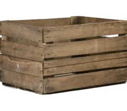Stijf Holzkiste, natur, ca. B50/H30/T40 cm