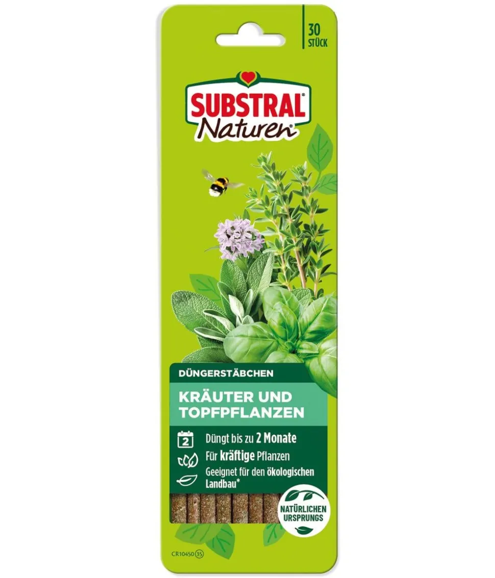 Substral® Naturen® Bio Düngestäbchen, 30 Stk.