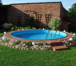 Summer Fun Stahlwand-Einbaupool-Set, rund