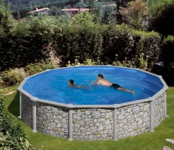 Summer Fun Stahlwandpool-Set, oval
