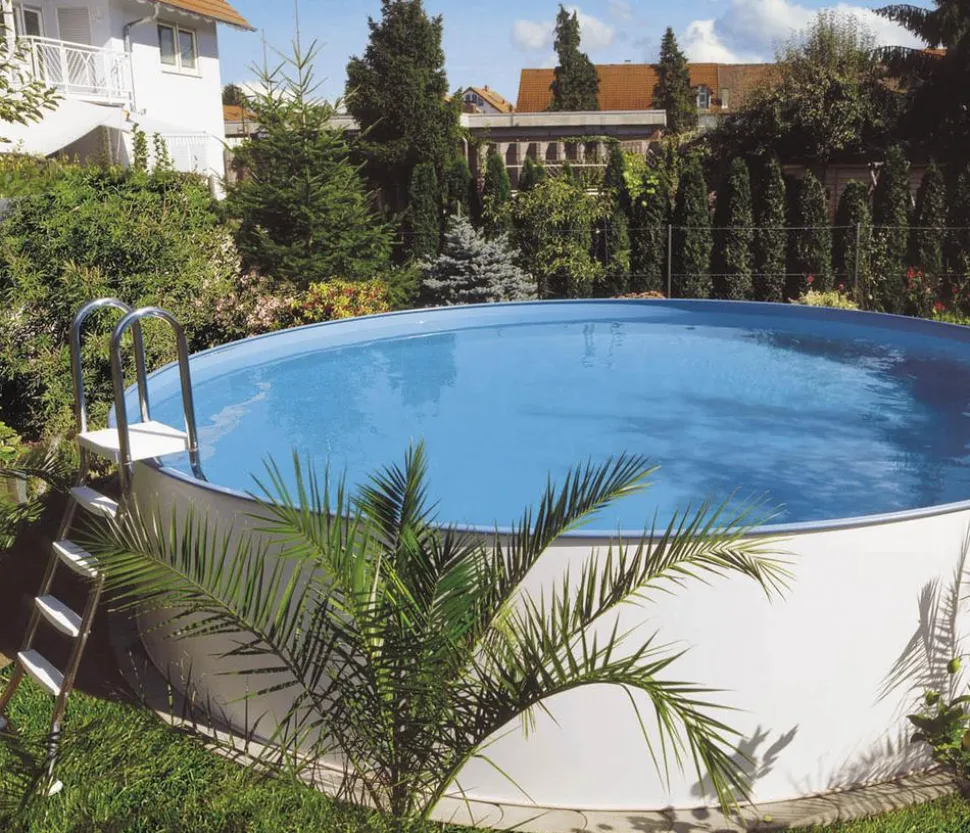 Summer Fun Stahlwandpool-Set Exklusiv, rund