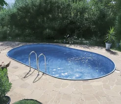 Summer Fun Stahlwandpool-Set, oval
