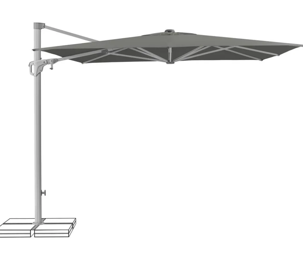 Suncomfort by Glatz Ampelschirm Familyflex, rechteckig, ca. B250/T250 cm