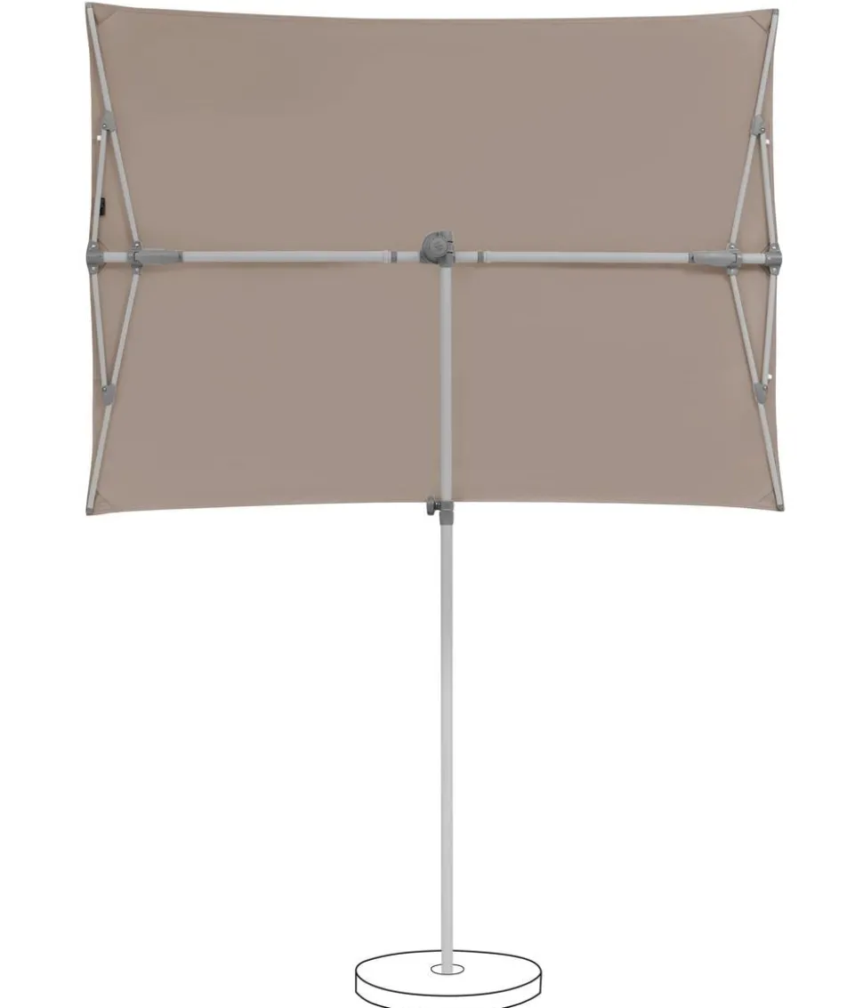 Suncomfort by Glatz Balkonschirm Flex Roof, rechteckig, ca. B195/T140 cm