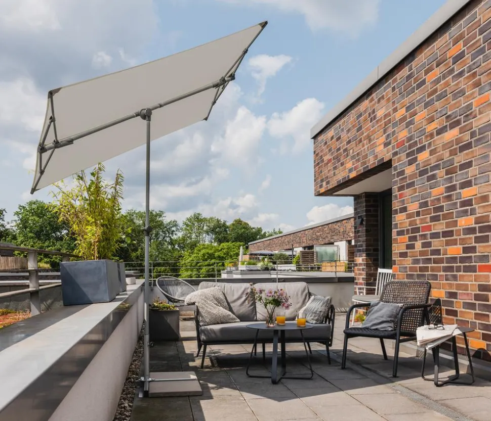 Suncomfort by Glatz Balkonschirm Flex Roof, rechteckig, ca. B195/T140 cm