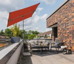 Suncomfort by Glatz Balkonschirm Flex Roof, rechteckig, ca. B195/T140 cm
