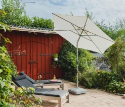 Suncomfort by Glatz Sonnenschirm Shell Turn, rund, ca. Ø300 cm