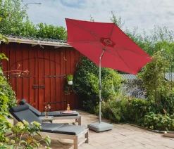 Suncomfort by Glatz Sonnenschirm Shell Turn, rund, ca. Ø300 cm