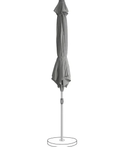 Suncomfort by Glatz Sonnenschirm Shell Turn, rund, ca. Ø300 cm