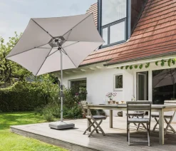 Suncomfort by Glatz Sonnenschirm Shell Turn, rund, ca. Ø300 cm