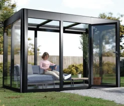 SunElements Gewächshaus SunGarden Infinity, AC Klar