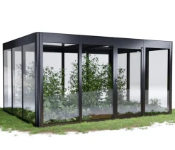 SunElements Gewächshaus SunGarden Infinity, AC Klar