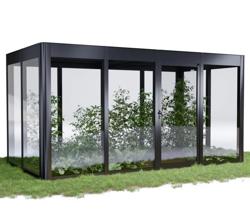 SunElements Gewächshaus SunGarden Infinity, AC Klar