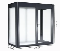 SunElements Gewächshaus SunGarden Deluxe, ESG/AC