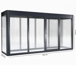 SunElements Gewächshaus SunGarden Select, HKP/AC