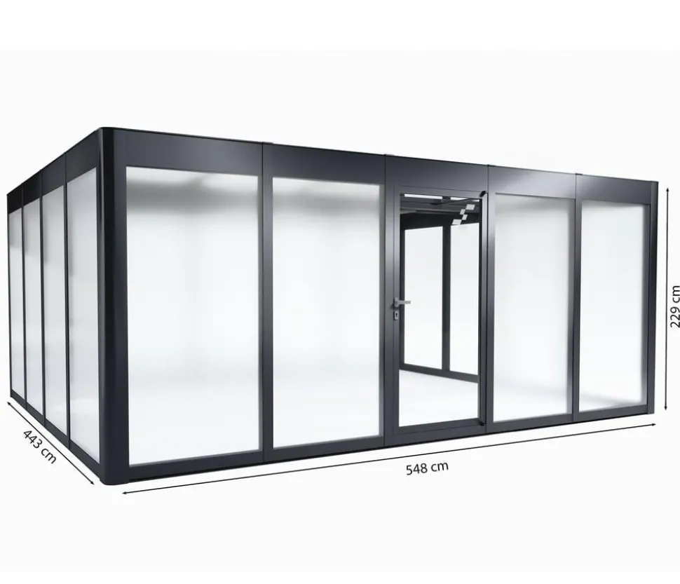 SunElements Gewächshaus SunGarden Deluxe, ESG/AC