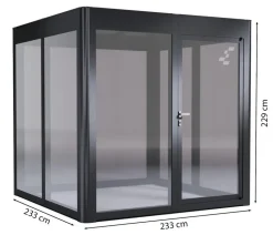 SunElements Gewächshaus SunGarden Deluxe, ESG/AC