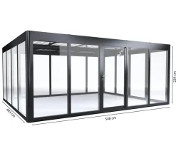 SunElements Gewächshaus SunGarden Select, HKP/AC
