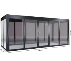 SunElements Gewächshaus SunGarden Select, HKP/AC