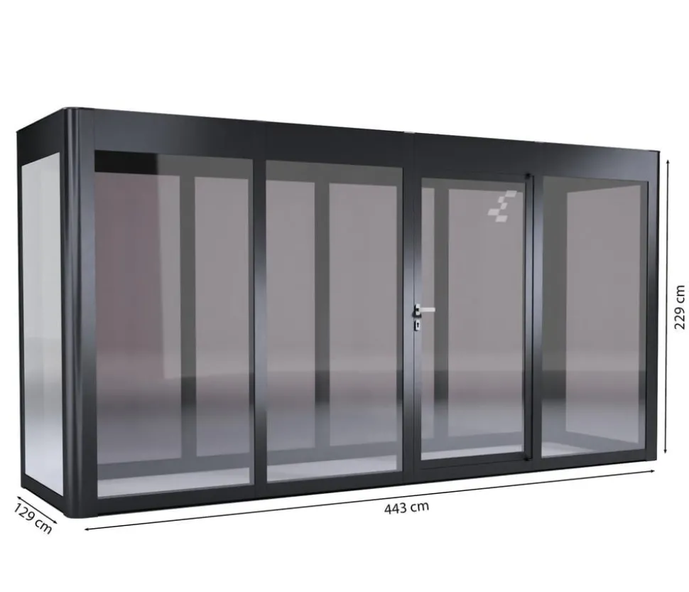 SunElements Gewächshaus SunGarden Power, AC/DGM 5%