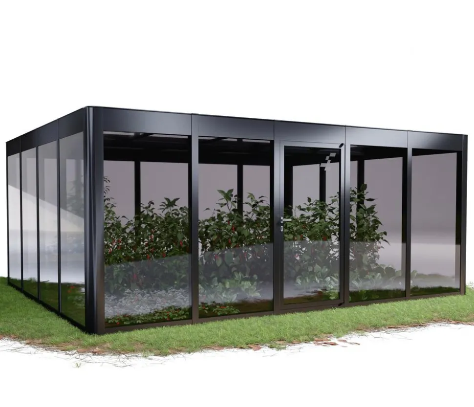 SunElements Gewächshaus SunGarden Modern, AC