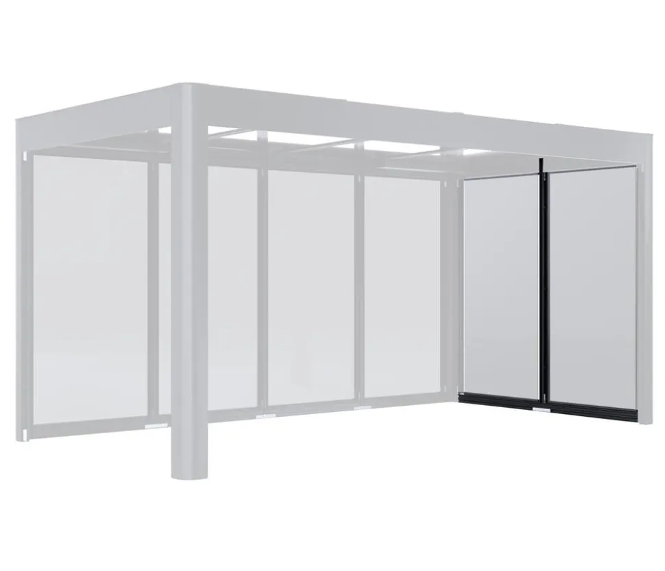 SunElements Seitenelement SunCover Modern getönt