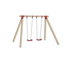 Tabaluga Doppelschaukel 816