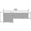 Tabaluga Spielelandschaft 816, ca. B450/H331/T160 cm