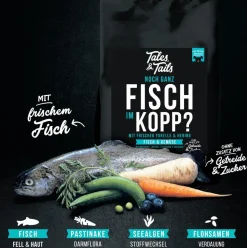 Tales & Tails Soft-Trockenfutter für Hunde Noch ganz Fisch im Kopp