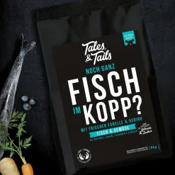 Tales & Tails Soft-Trockenfutter für Hunde Noch ganz Fisch im Kopp