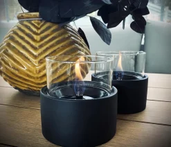 Tenderflame Tischfeuer Breeze, ca. Ø10 cm, 2er-Set