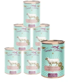 Terra Canis Nassfutter für Hunde Getreidefrei, 6 x 400 g