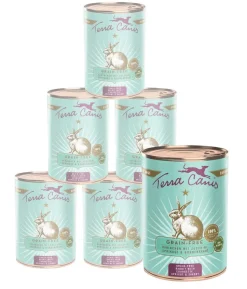 Terra Canis Nassfutter für Hunde Getreidefrei, 6 x 400 g