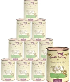 Terra Canis Nassfutter für Hunde Senior, 6 x 400 g