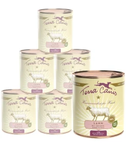 Terra Canis Nassfutter für Hunde Adult Menü, 6 x 800 g