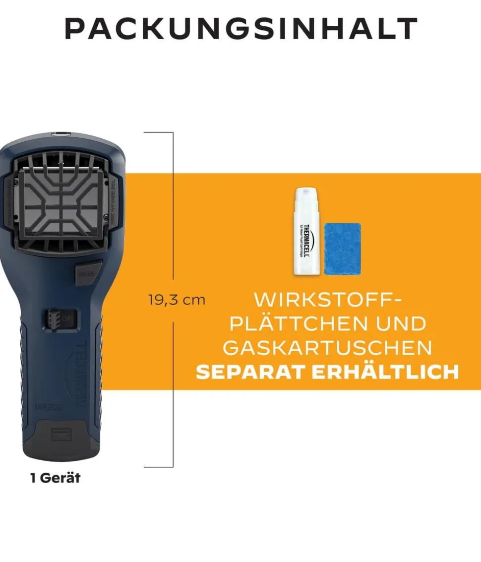 Thermacell Mückenabwehr Proactive Handgerät ohne Wirkstoff, 1 Stk.