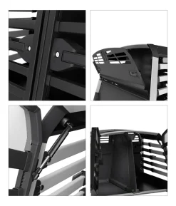 THULE® Allax Double L Compact Hundetransportbox, ca. B96/H69/T87-93 cm