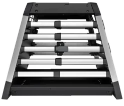 THULE® Allax threshold compatible M Compact Hundetransportbox für Fahrzeuge mit Ladekante, ca. B65/H65/T77-82 cm