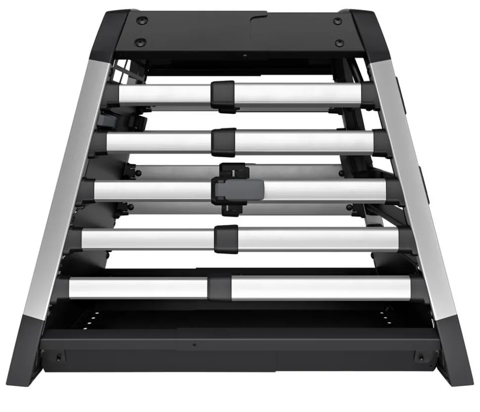 THULE® Allax threshold compatible M Compact Hundetransportbox für Fahrzeuge mit Ladekante, ca. B65/H65/T77-82 cm