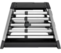 THULE® Allax threshold compatible L Compact Hundetransportbox für Fahrzeuge mit Ladekante, ca. B69/H70/T87-93 cm