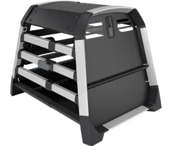 THULE® Allax threshold compatible XS Hundetransportbox für Fahrzeuge mit Ladekante, ca. B50/H50/T66-72 cm