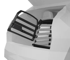 THULE® Allax threshold compatible XS Hundetransportbox für Fahrzeuge mit Ladekante, ca. B50/H50/T66-72 cm